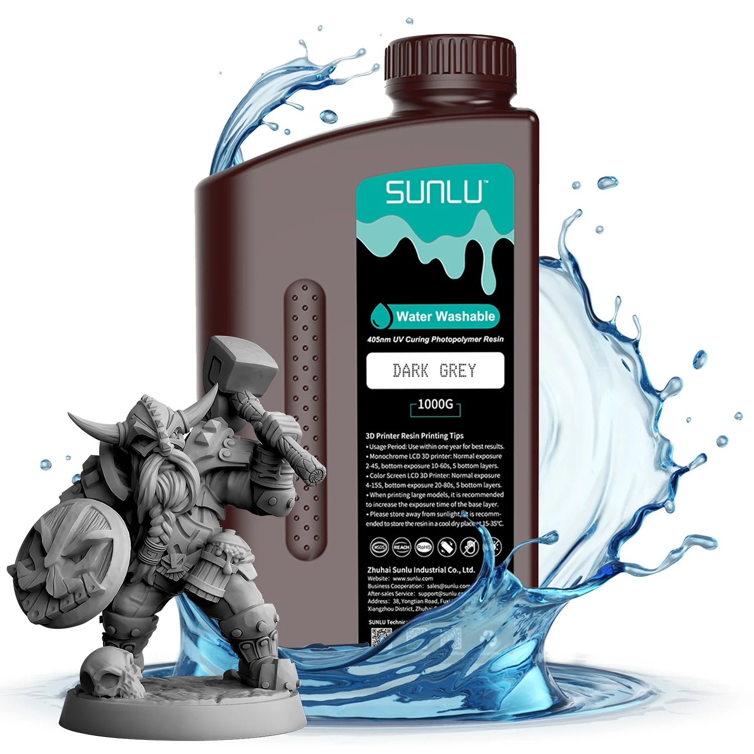 [Get 5 for the Price of 4] 1000g Standard Resin, Water-wash Standard Resin and Standard Plus Resin