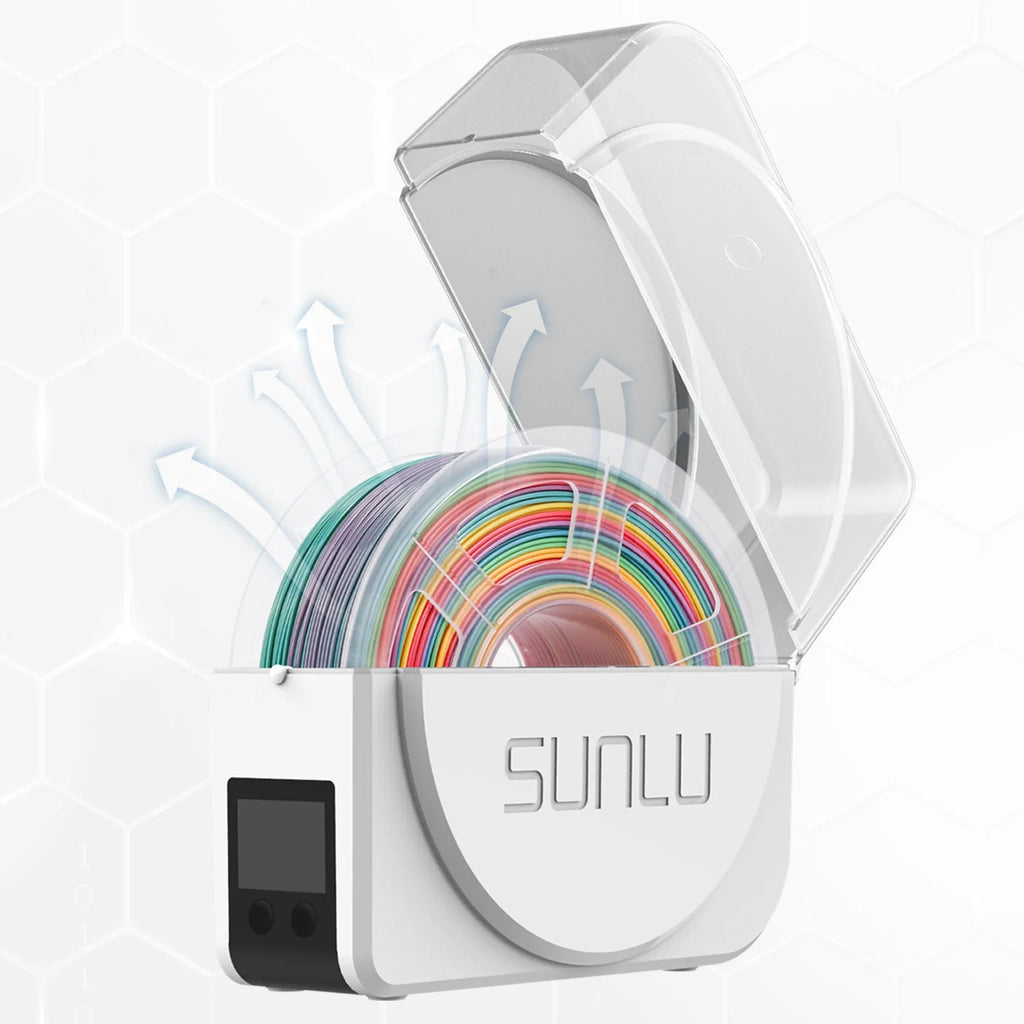 Get PLA at $6.6/KG | SUNLU S1 Plus Filament Dryer and PLA Filament Bundle