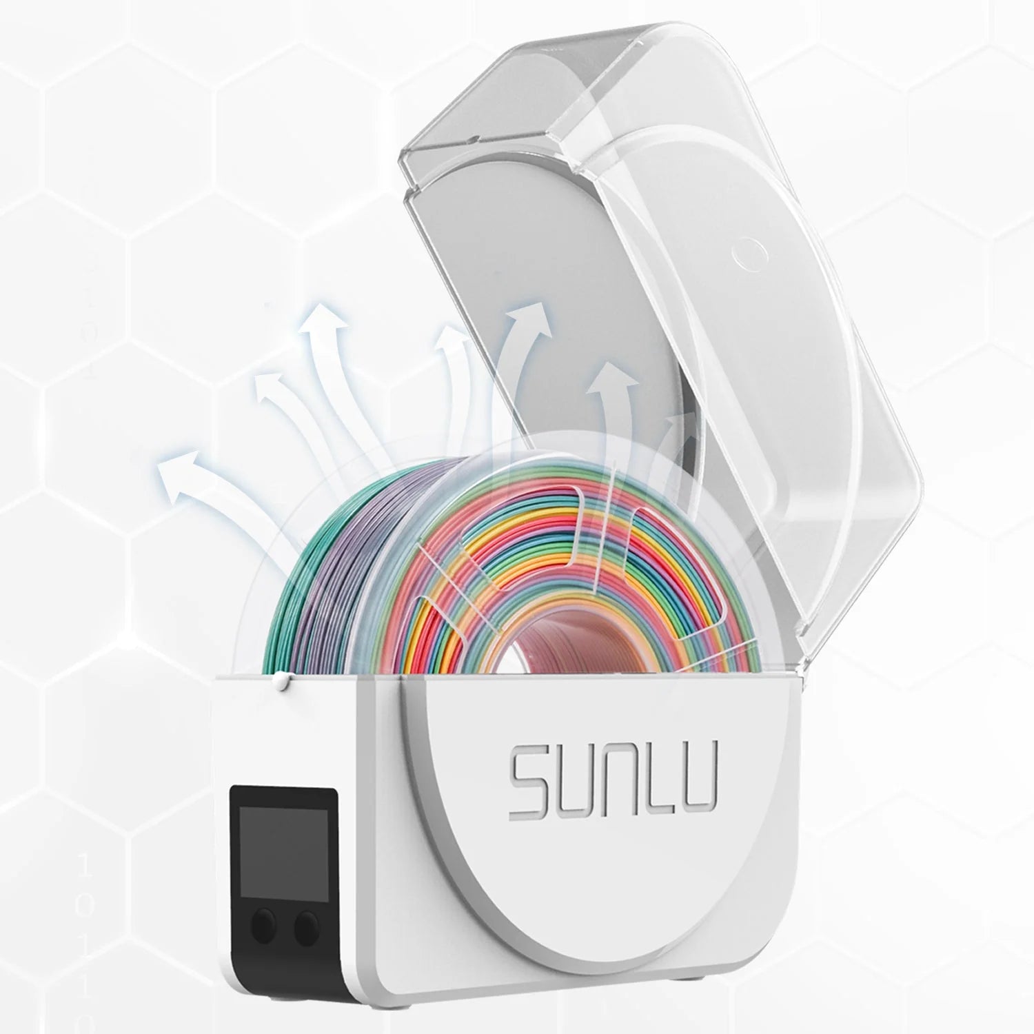 Get PLA at $6.6/KG | SUNLU S1 Plus Filament Dryer and PLA Filament Bundle