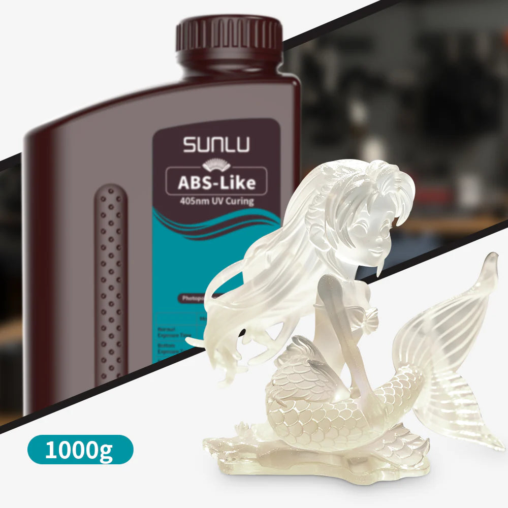 [USA Prime Deal] 1000g ABS Like Resin and Water-wash ABS Like Resin