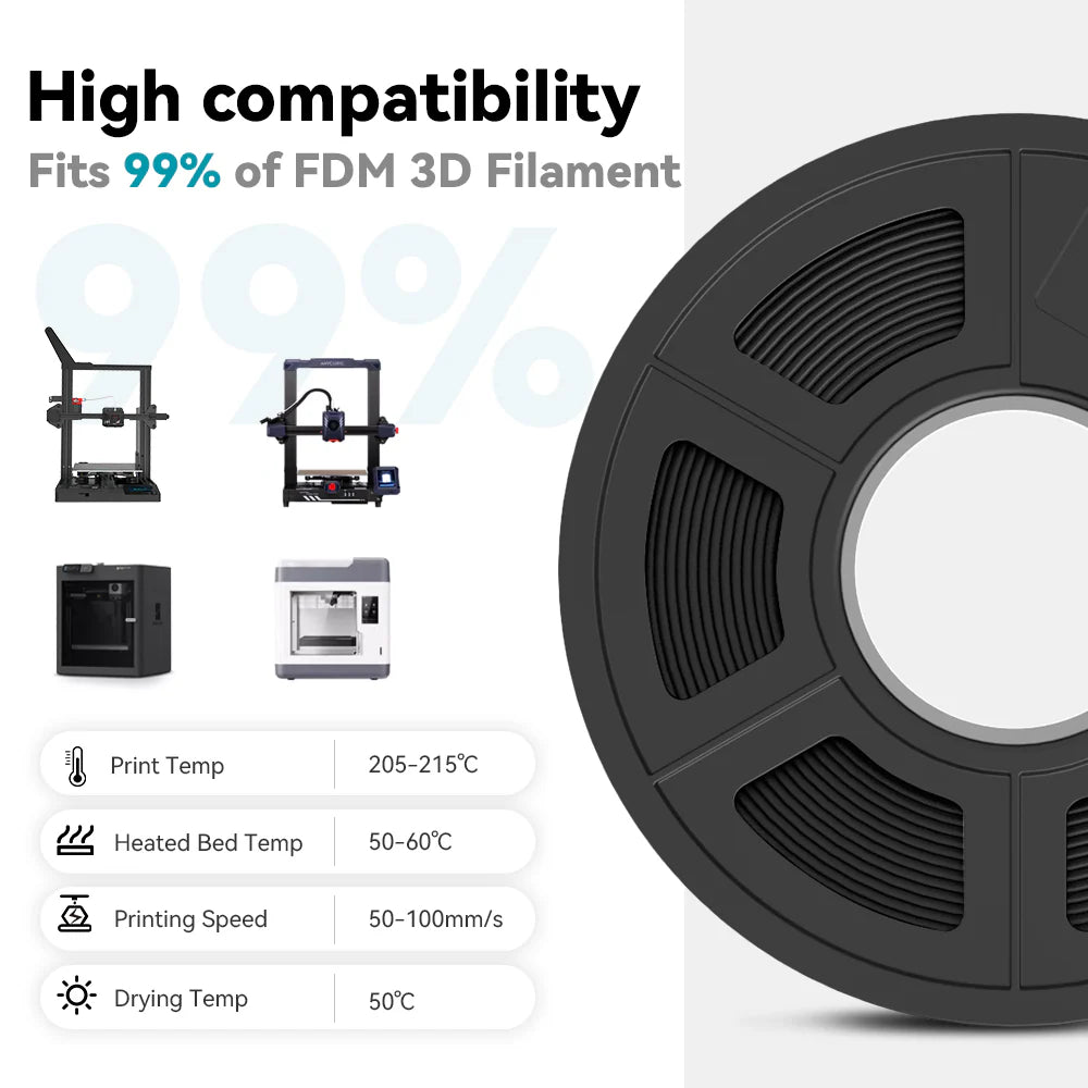 PLA+(PLA Plus) 3KG Large Spool 3D Printer Filament 3KG