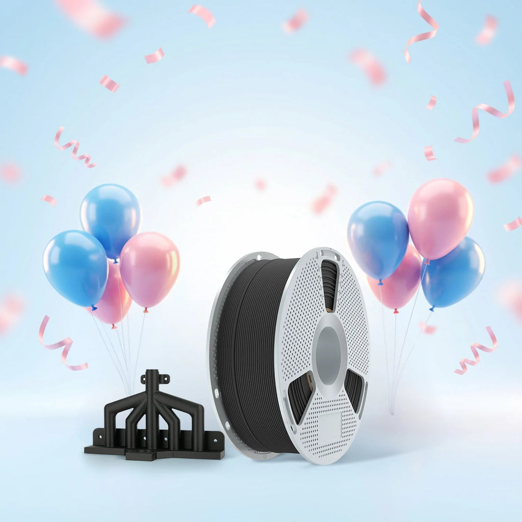 Nylon-6 Carbon Fiber (PA6-CF) 3D Printer Filament 0.5KG-1KG