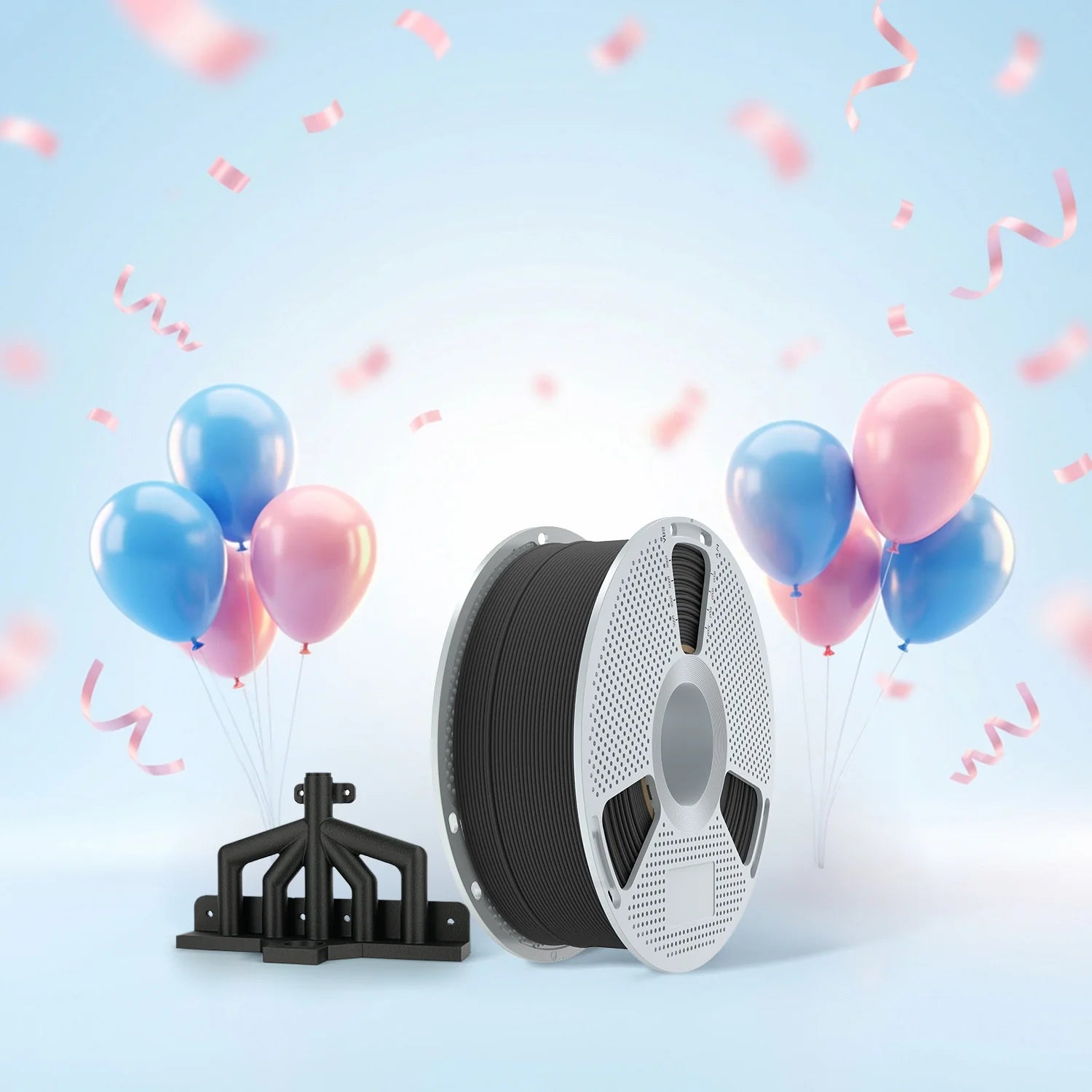 Nylon-6 Carbon Fiber (PA6-CF) 3D Printer Filament 0.5KG-1KG