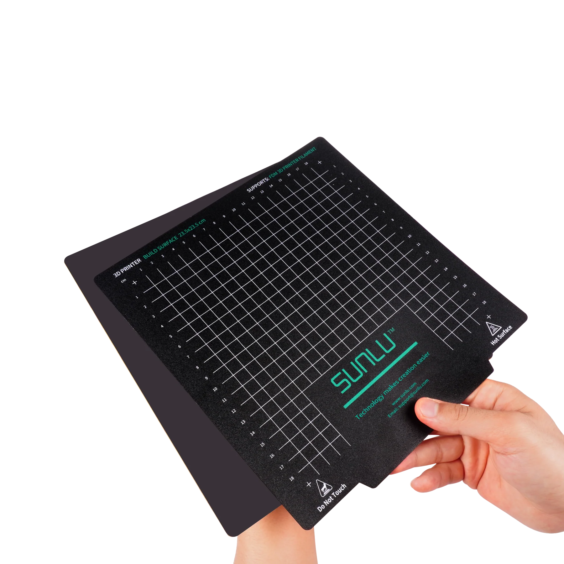 3D Printer Flexible Removable Magnetic Build Plate Heated Bed, 2A+1B( 235*235mm or 310*310mm)