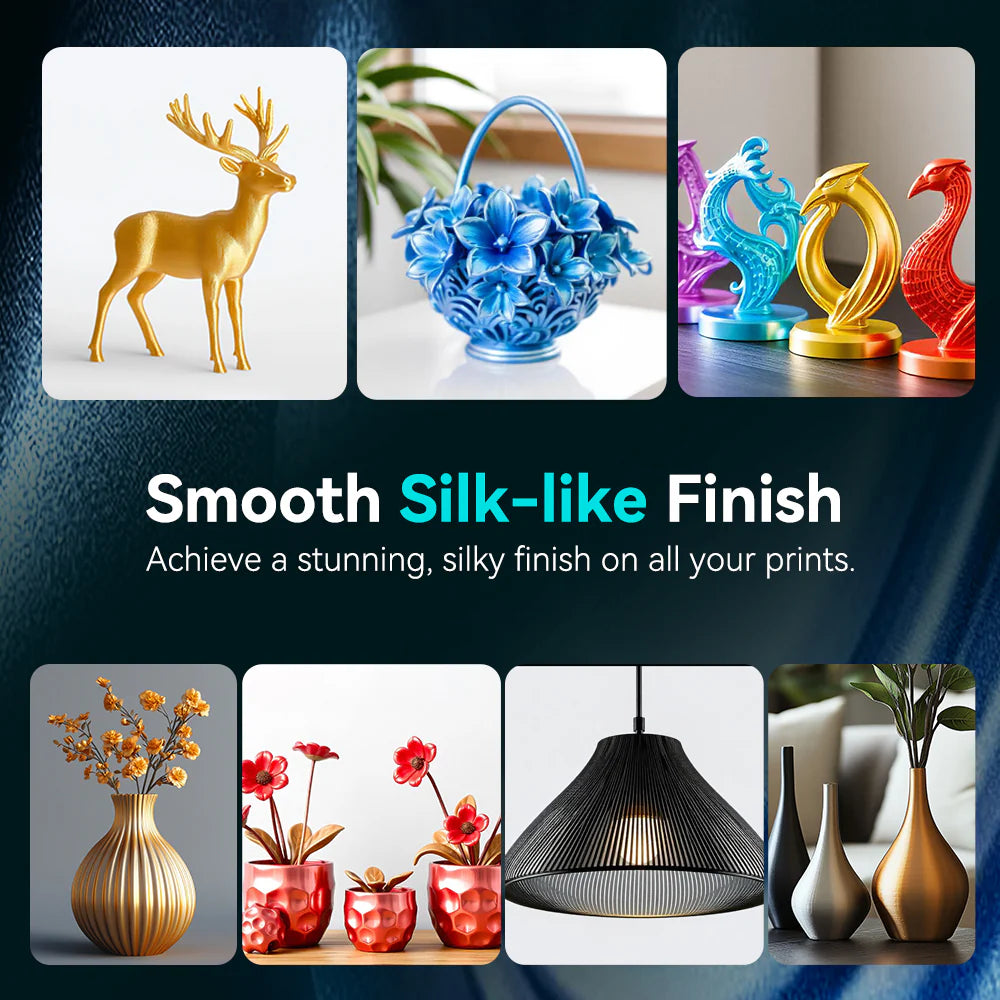 [MOQ: 6KG] SILK 3D Printer Filament 1KG