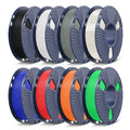 250g Spool PLA, PLA+, PLA+2.0, PLA Meta Multicolor Filament Bundle, 250g*8 Rolls
