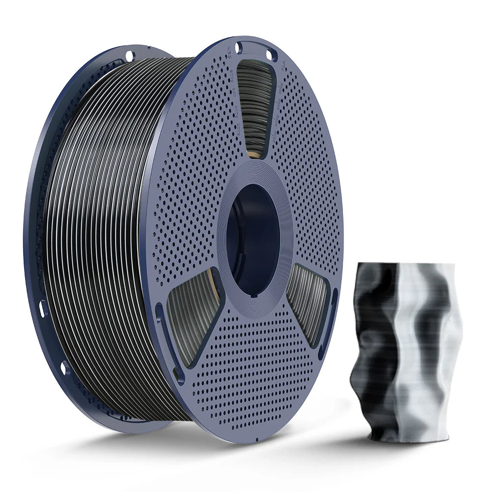 [MOQ: 3KG] Multi-Color SILK Filament(Dual-color, Tri-color and Four-color) 3D Printer Filament 1KG